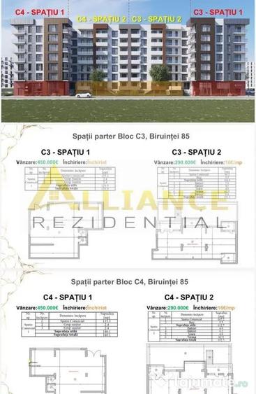 Spațiu comercial, de 104 mp, în Central