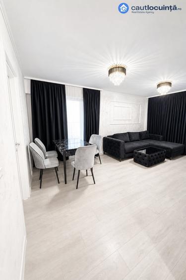 Apartament cu 3 camere, mobilat în Industriilor