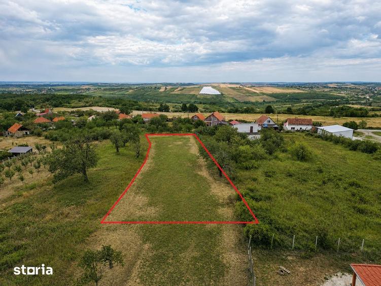 Teren de 1200 mp, în Săldăbagiu de Munte