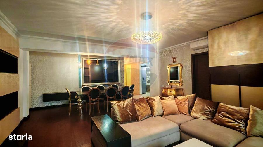 Apartament cu 3 camere, mobilat în Kiseleff