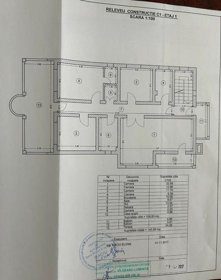 Casă individuală cu 9 camere cu Teren 407 Mp în Coiciu