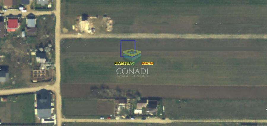 Teren Construcții intravilan de 300 mp, în Berceni