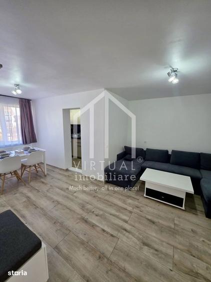 Apartament cu 4 camere decomandat, mobilat în Valea Aurie