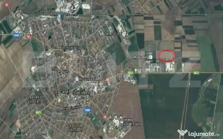 Teren intravilan industrial de vanzare 108.780 mp C - 1