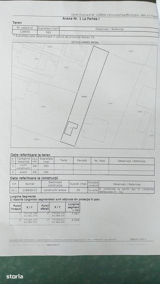 Casă cu 3 camere cu Teren 50 Mp în Valu lui Traian