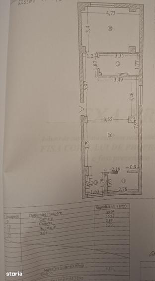 Apartament cu 2 camere în Central