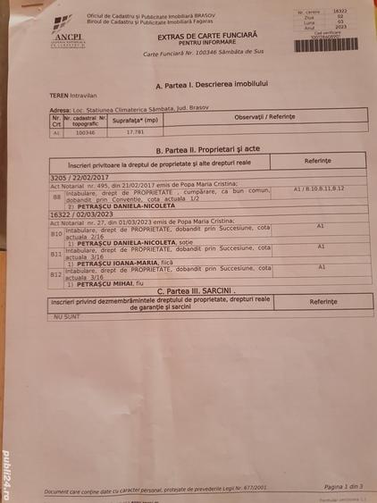Teren în Central
