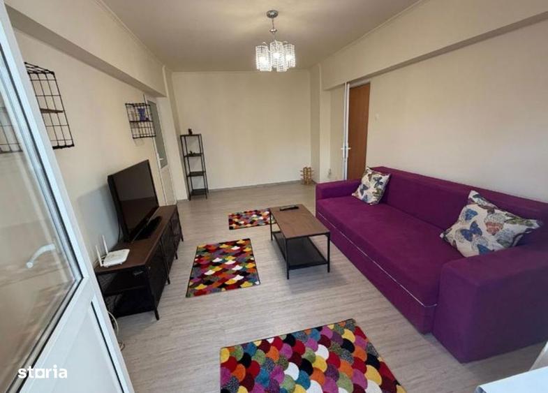 Apartament cu 2 camere semidecomandat, mobilat în Pantelimon
