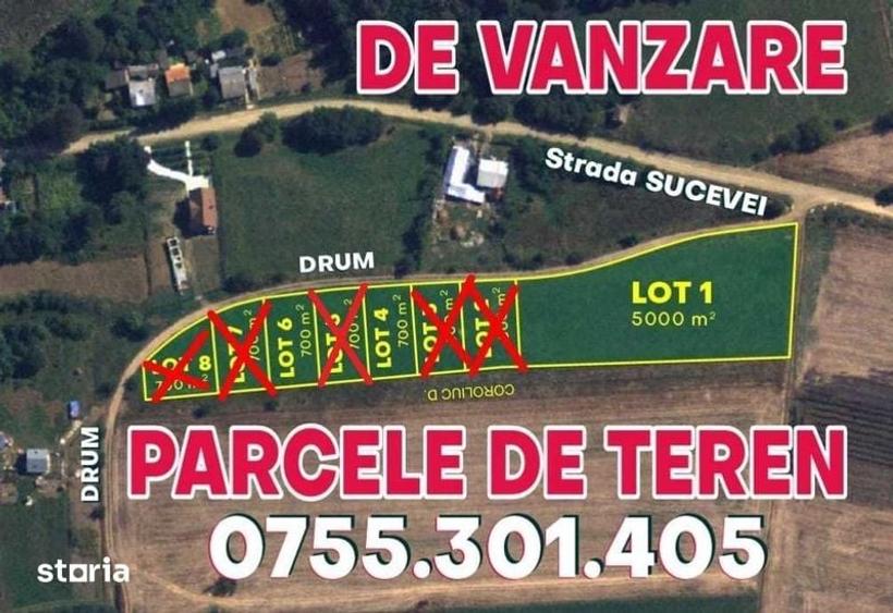 Teren Intravilan 700m2 SIRET - 1