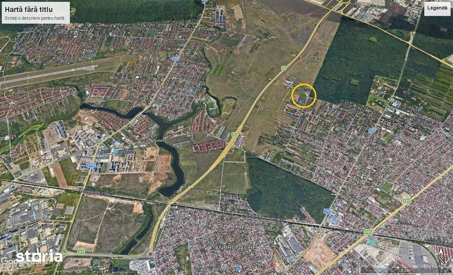 Teren de 5000 mp, în Central