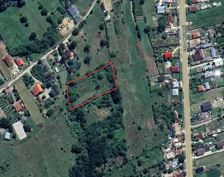 Teren de 1400 mp, în Luncani