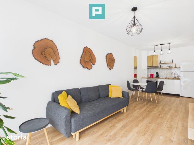 Apartament cu 2 camere, mobilat în Salca