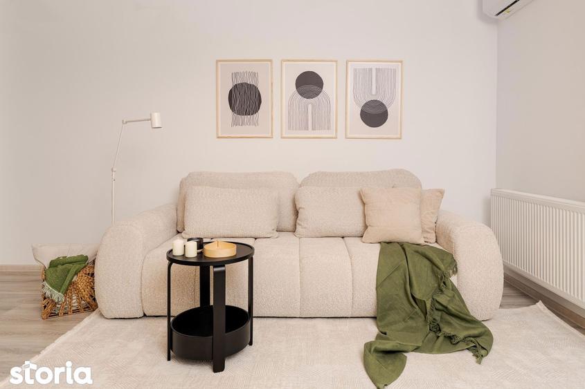 Apartament cu 2 camere, mobilat în Tineretului