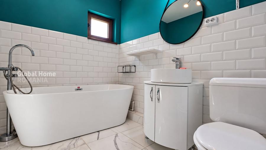 Casă individuală cu 3 camere cu Canalizare în Tunari