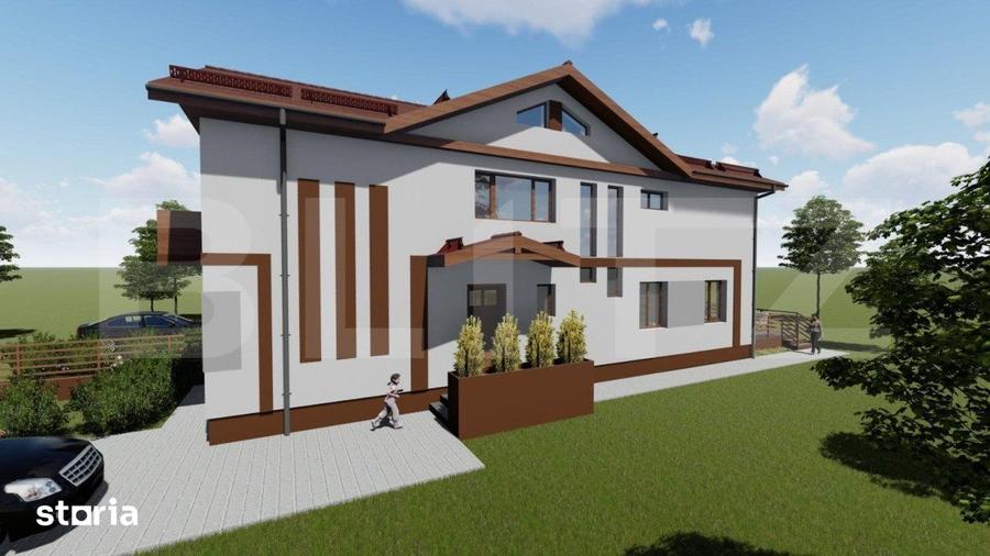 Duplex 4 camere, 140 mp utili, suprafata teren 300 mp, Giroc - 3