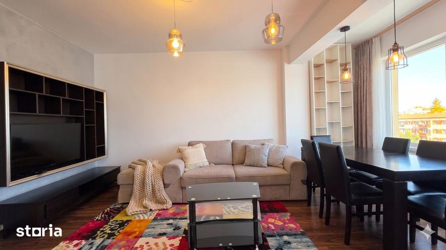 Apartament cu 5 camere semidecomandat, mobilat în Gheorgheni