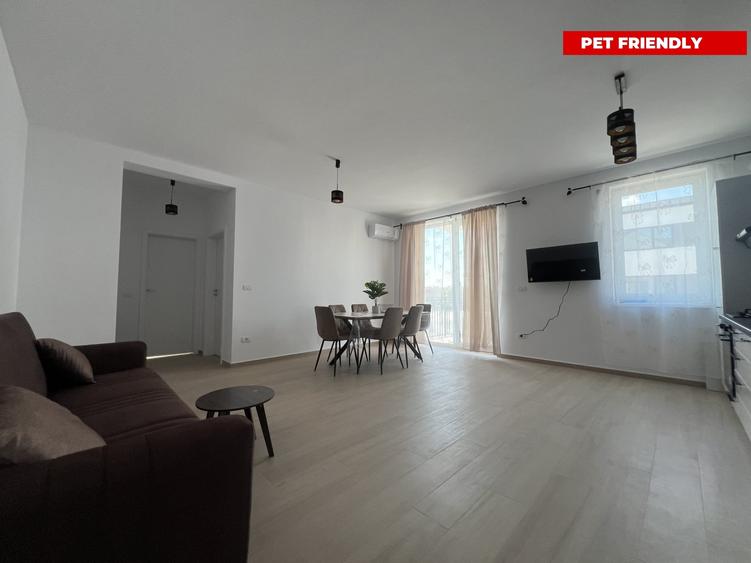 Apartament cu 2 camere decomandat, mobilat în Freidorf