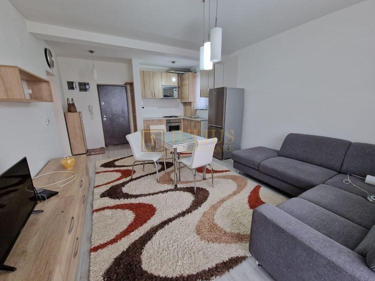 Apartament cu 2 camere semidecomandat, mobilat în Giroc