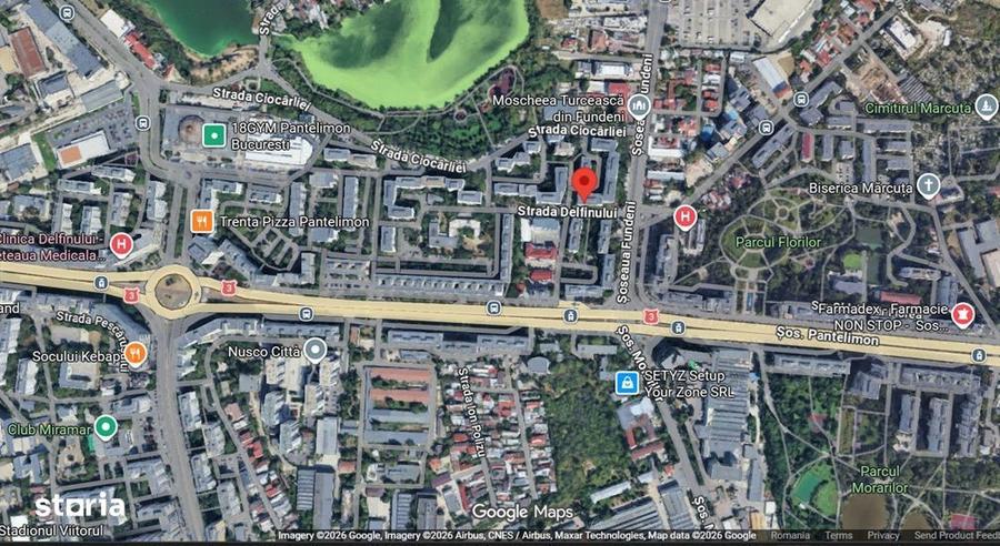Apartament cu 3 camere decomandat în Pantelimon