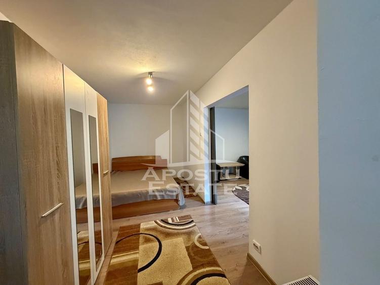 Apartament cu 2 camere semidecomandat, mobilat în Șagului