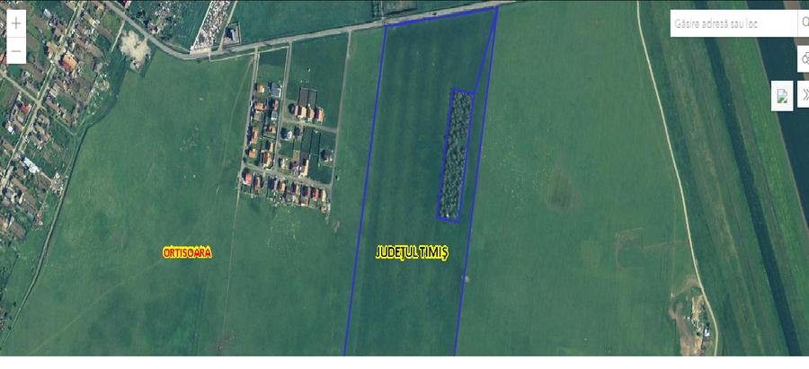 Teren agricol extravilan de 9800 mp, în Orțișoara