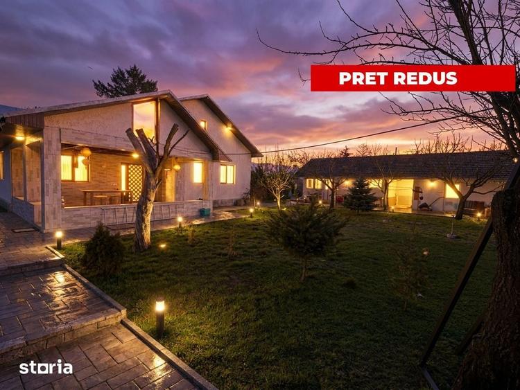Casă cu 4 camere cu Teren 1000 Mp în Mitreni