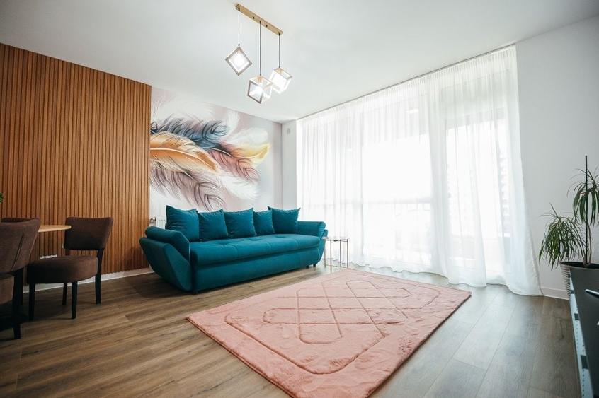 Apartament cu 2 camere semidecomandat în Central