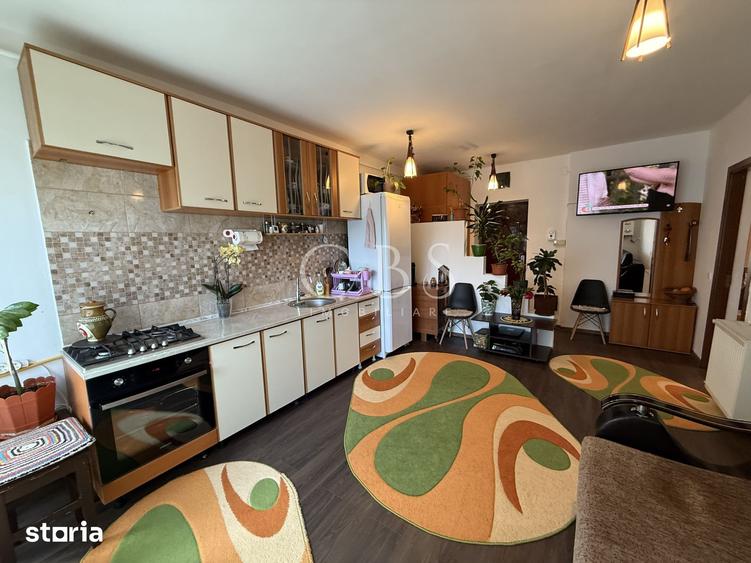 Apartament cu 2 camere, mobilat în Chinteni