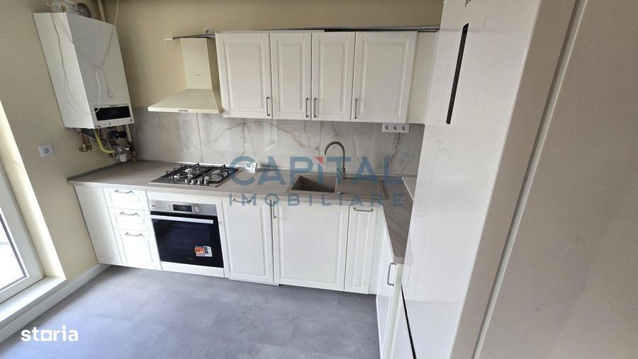 Apartament cu 2 camere semidecomandat, mobilat în Borhanci