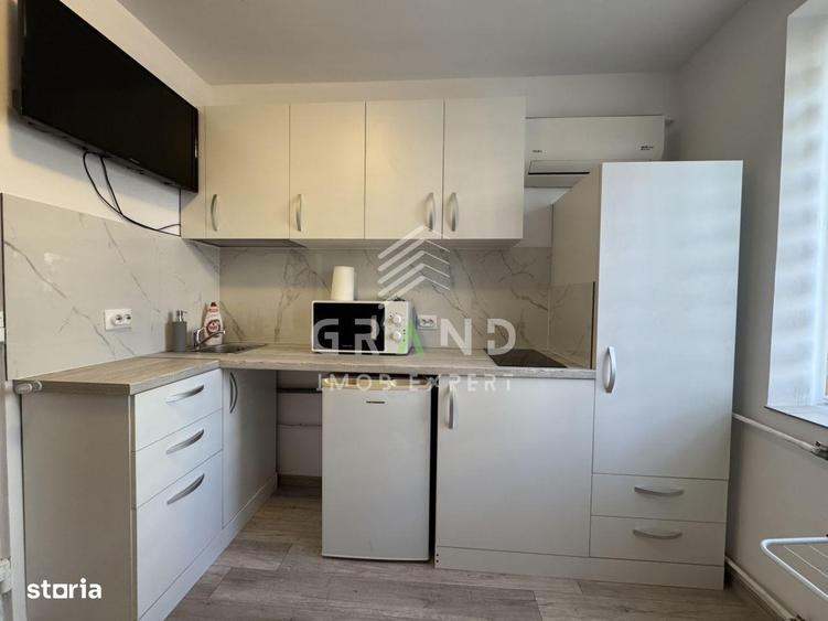 Garsoniera renovata complet | 12 mp | Etaj 1 | Mobilier pe comanda | - 6