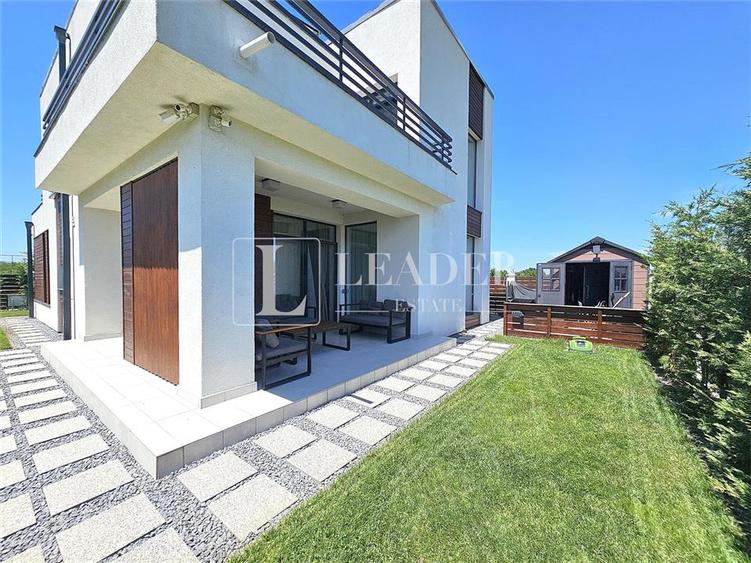 Casă individuală cu 5 camere cu Teren 490 Mp în Balotești