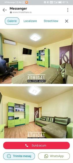 Apartament cu 2 camere decomandat în Sud