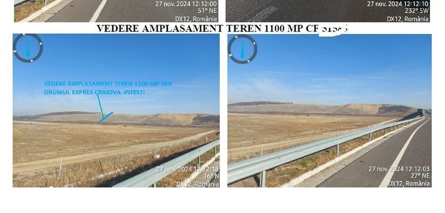 Teren de 1100 mp, în Crișan