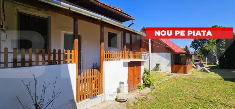 Casă cu 2 camere cu Teren 720 Mp în Central