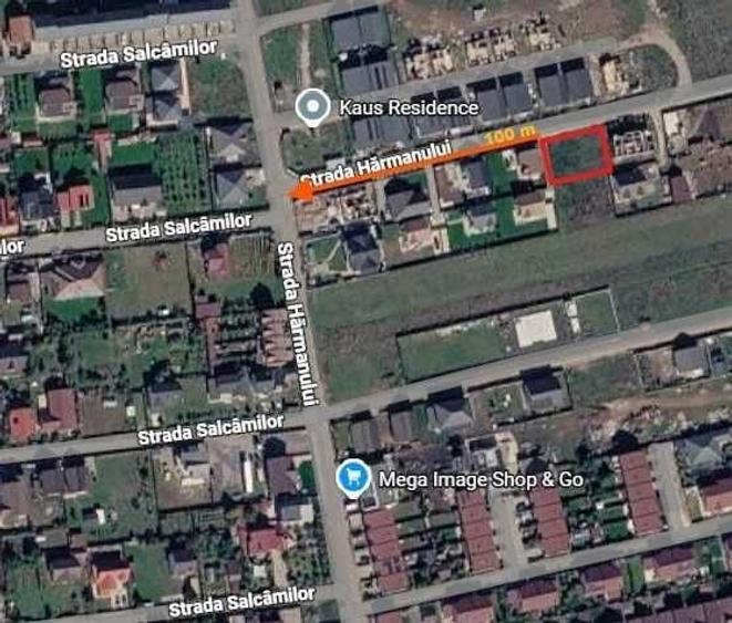 Teren de 500 mp, în Tărlungeni