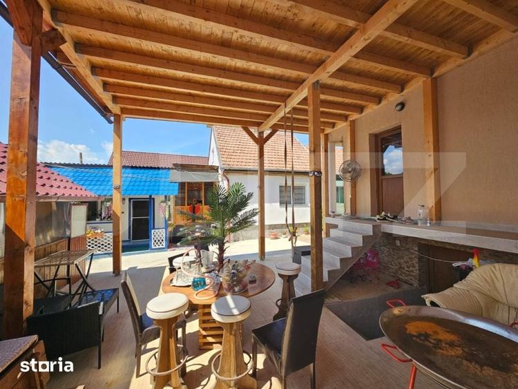 Casă cu 5 camere decomandat cu Teren 148 Mp în Central