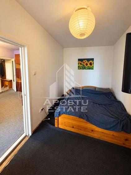 Apartament cu 2 camere nedecomandat în Dacia