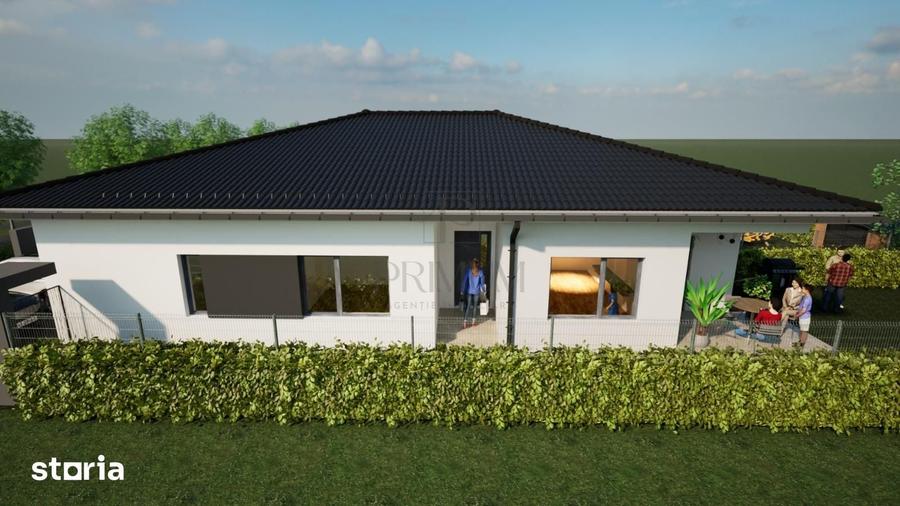 Casă cu 3 camere cu Teren 290 Mp în Bucovăț
