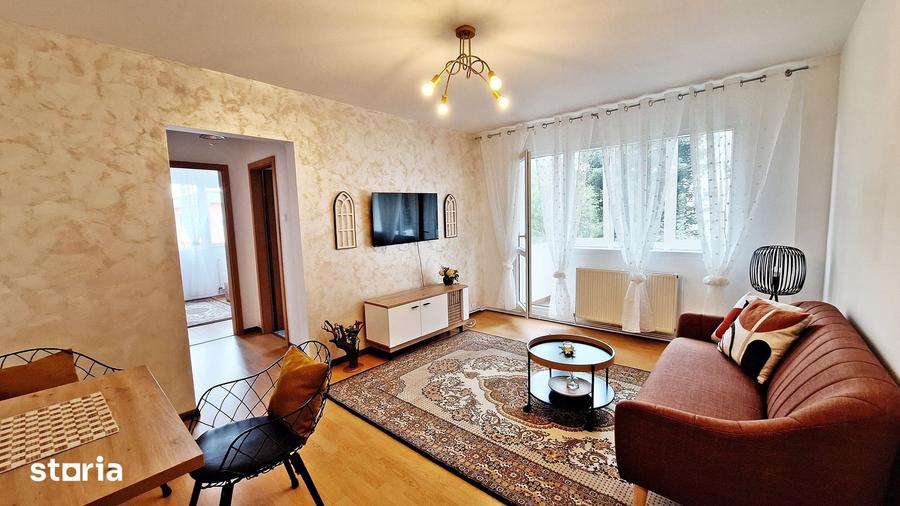 Piata Astra, apartament 3 camere mobilat si utilat complet, 550euro - 11