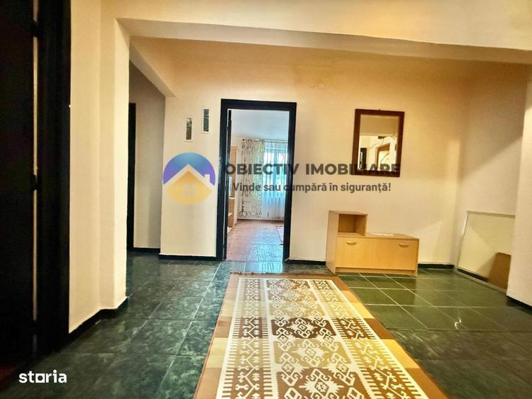 Apartament cu 3 camere decomandat, mobilat în Sud