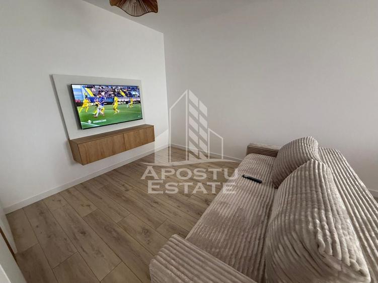 Apartament cu 2 camere nedecomandat, mobilat în Torontalului