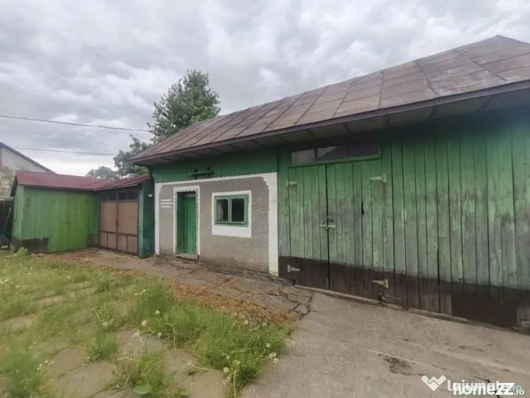 Casă cu 2 camere cu Teren 1600 Mp în Grămești