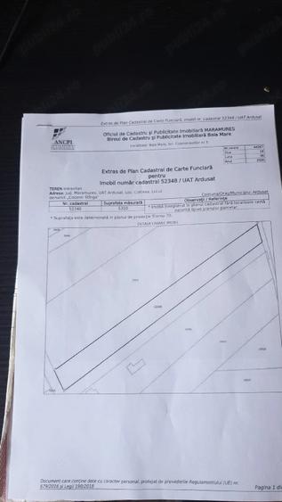 Teren de 5310 mp, în Exterior Vest