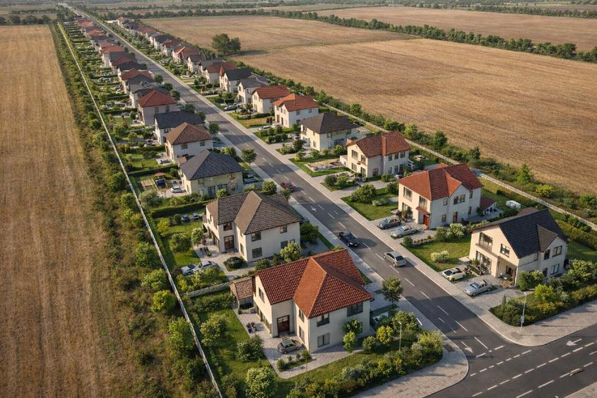 Teren Construcții intravilan de 19927 mp, în Frumușani