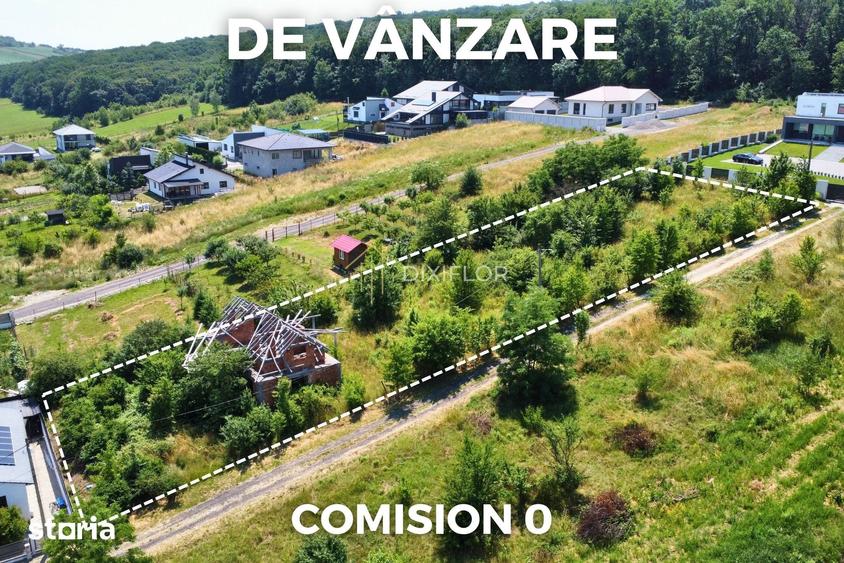 Teren de 2000 mp, în Central