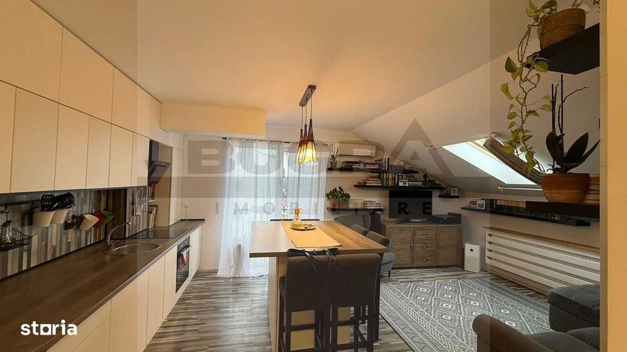 Apartament 2 camere, 52mp, 2 terase, parcare, zona Edgar Quinet - 2