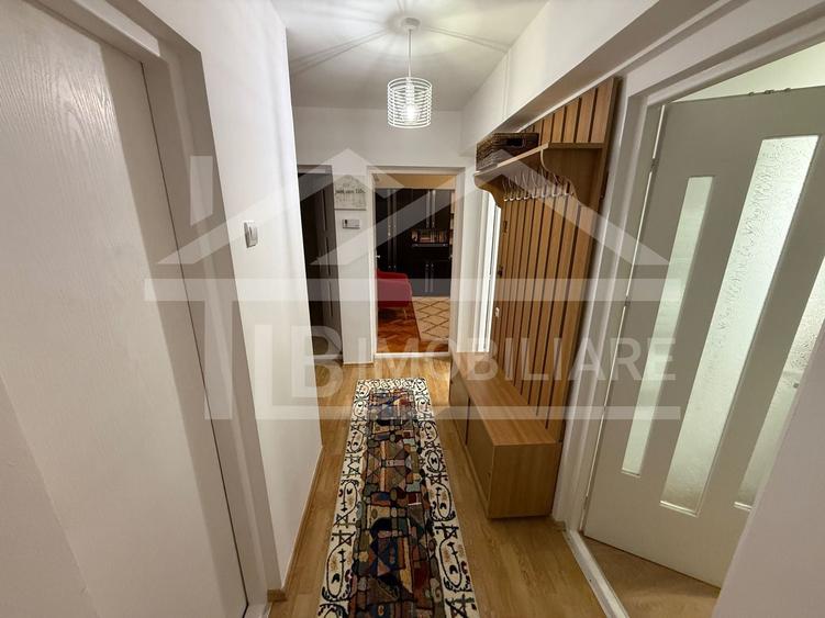 Apartament cu 2 camere decomandat, mobilat în 7 Noiembrie