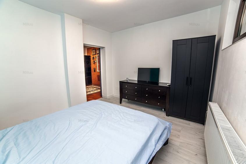 Apartament cu 3 camere semidecomandat, mobilat în Crângași