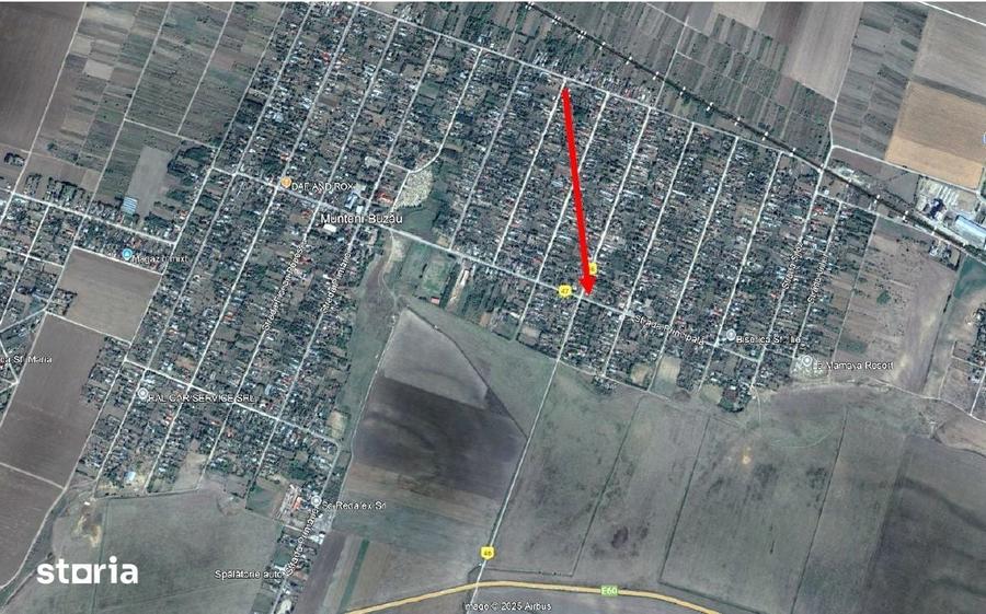 Casă cu 3 camere cu Teren 542 Mp în Munteni-Buzău