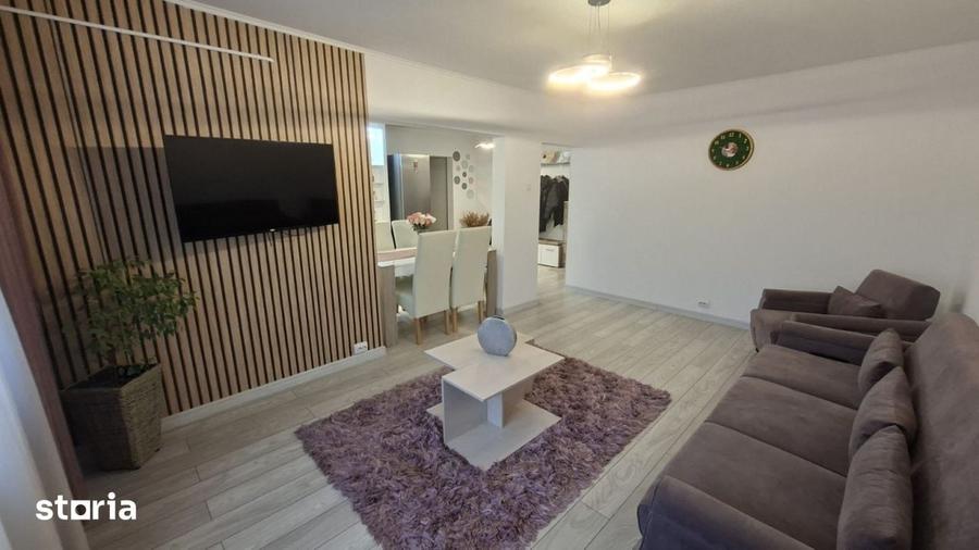 Apartament cu 3 camere, mobilat în Eremia